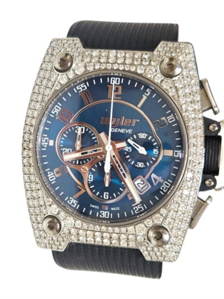  Reloj Wyler Genève Incaflex Con Brillantes 