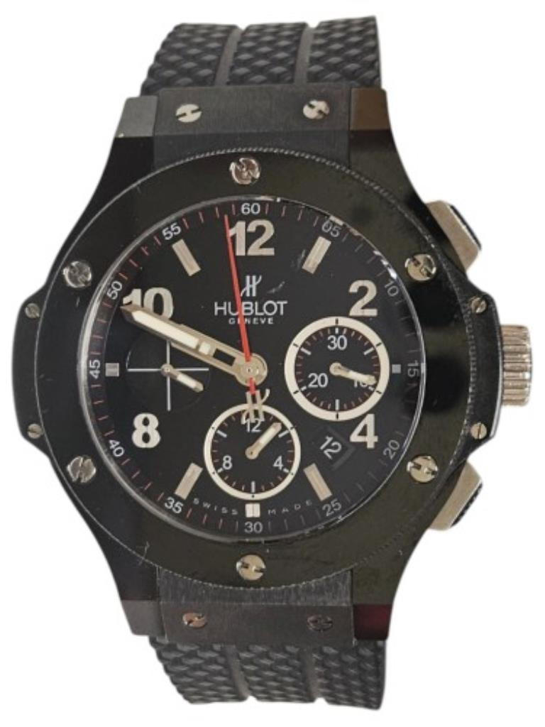  Reloj Hublot Big Bang Bisel Y Cristal Con Marcas De Uso 