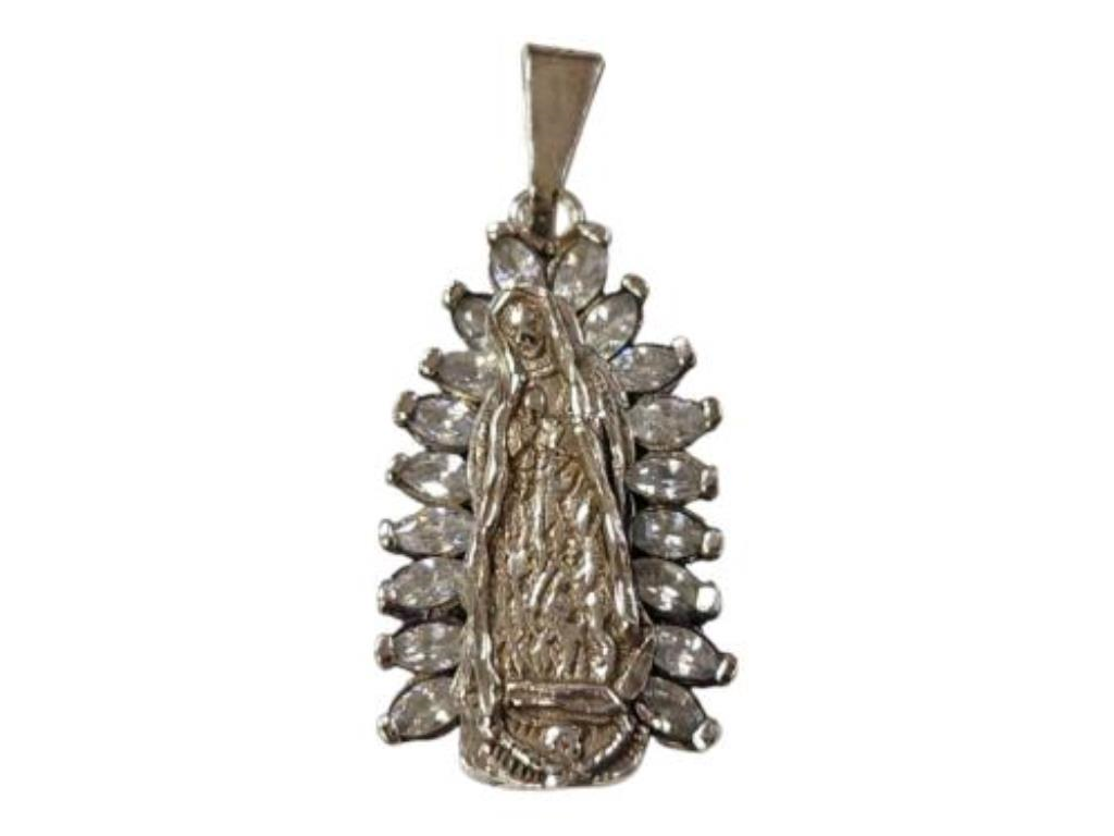 Dije Virgen De Guadalupe C/p.s. Plata, 925 K, 3.50 Grs