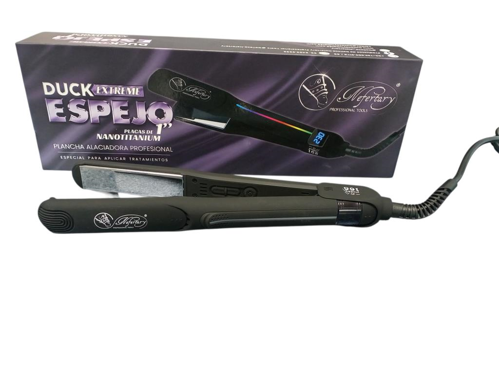 Plancha Alaciadora De Cabello Titanio Nefertary Nefertary