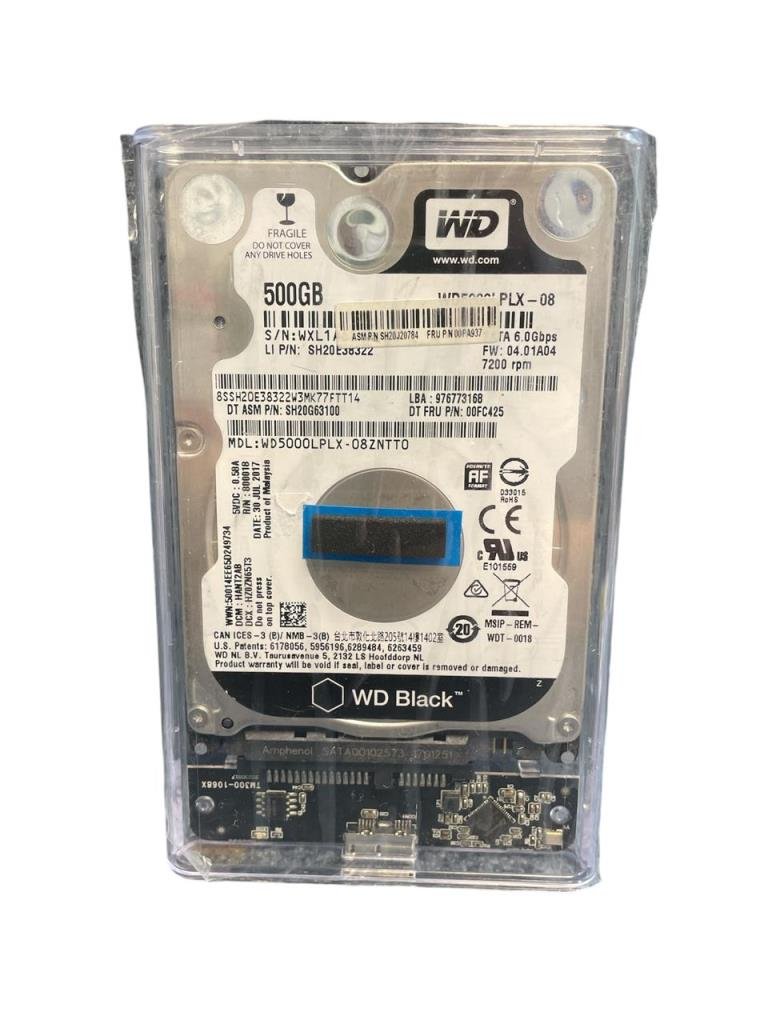 Disco Duro 480/512gb Western Digital (wd), Hdd