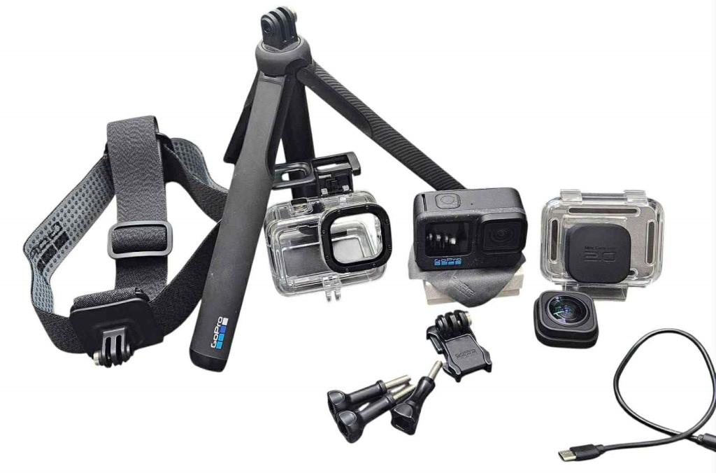 Cámara De Acción Hero 12 Black Con Lente Max Lans Mod 2.0 Gopro, 4k Uhd Gopro