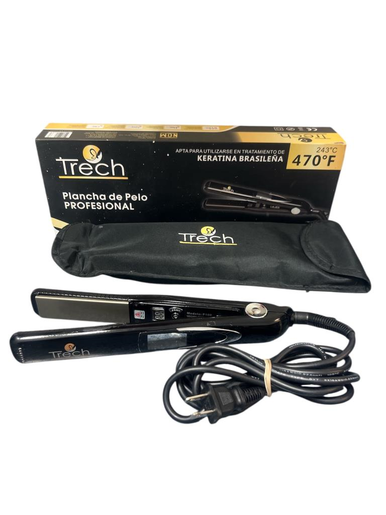 Plancha Alaciadora Para El Cabello Titanio Trech Trech