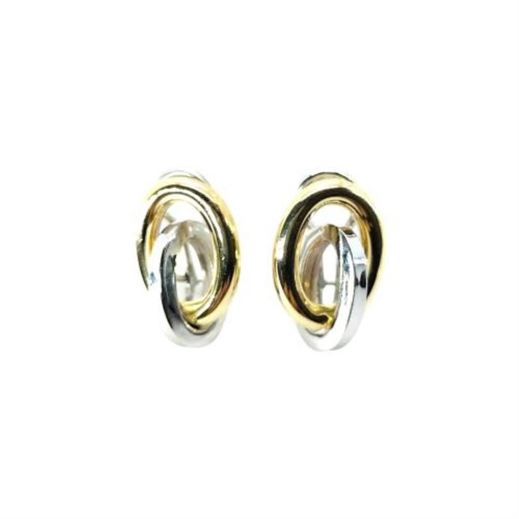 Aretes Oro Florentino 10K Diseño Rectangulo F5NB-408480 – Joyeria