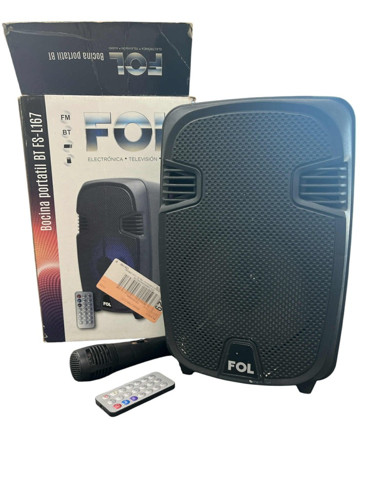 Bocina Amplificada 6" Fol