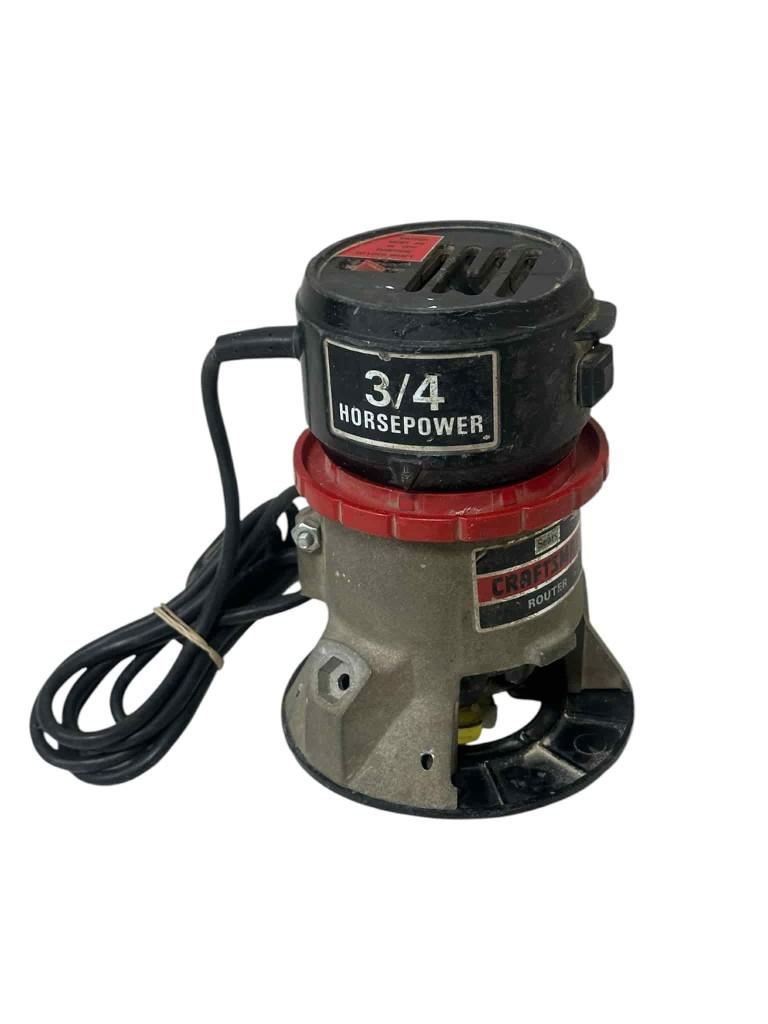 Router Electrico Articulo En Liquidacion Craftsman