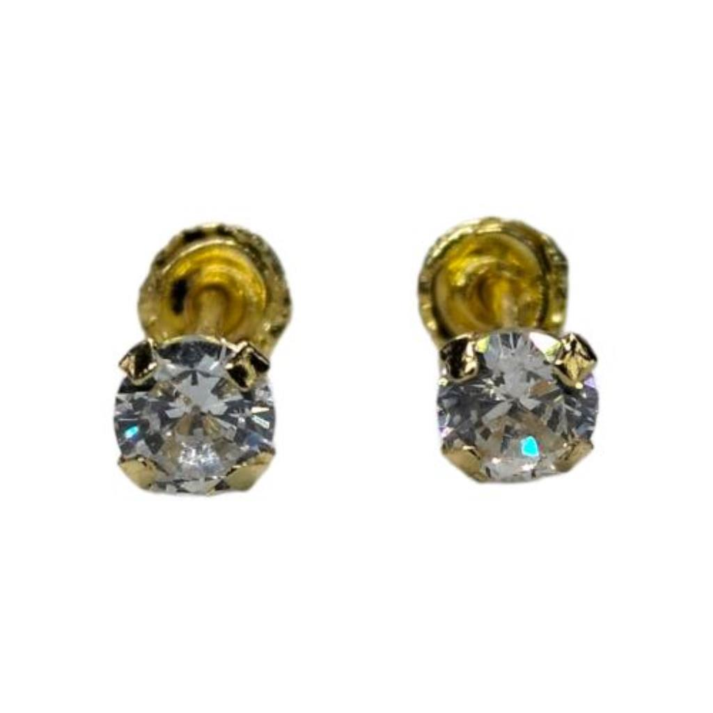 Par De Broqueles Broqueles 2026735 Oro, 10 K, 0.01 Grs