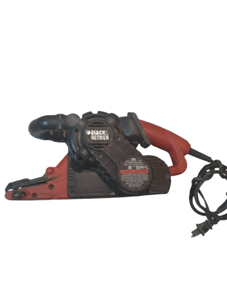 Lijadora De Banda Articulo En Liquidacion Black And Decker