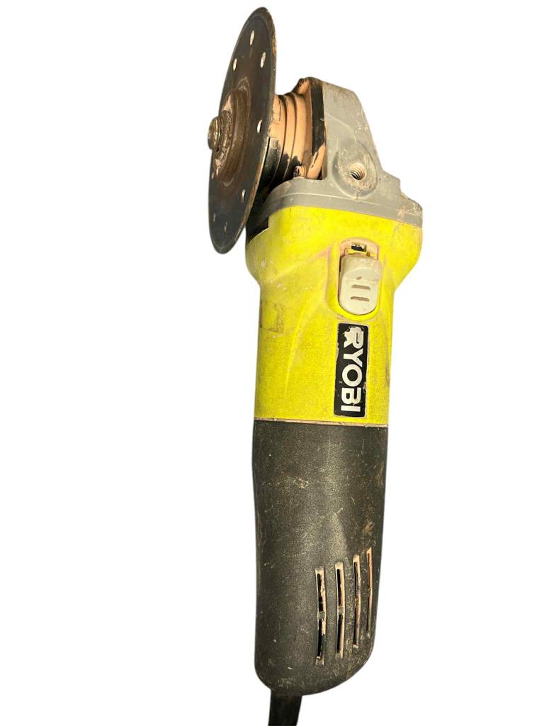 Esmeriladora Angular/rehilete 4 1/2" Ryobi