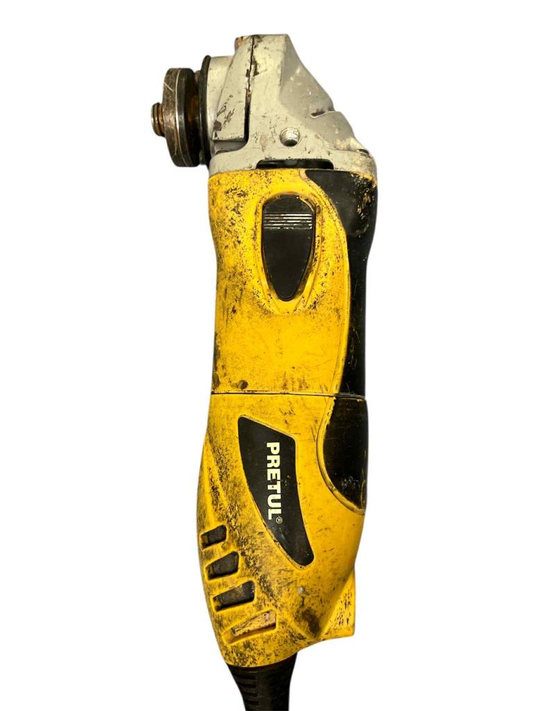 Esmeriladora Angular/rehilete 4 1/2" Pretul