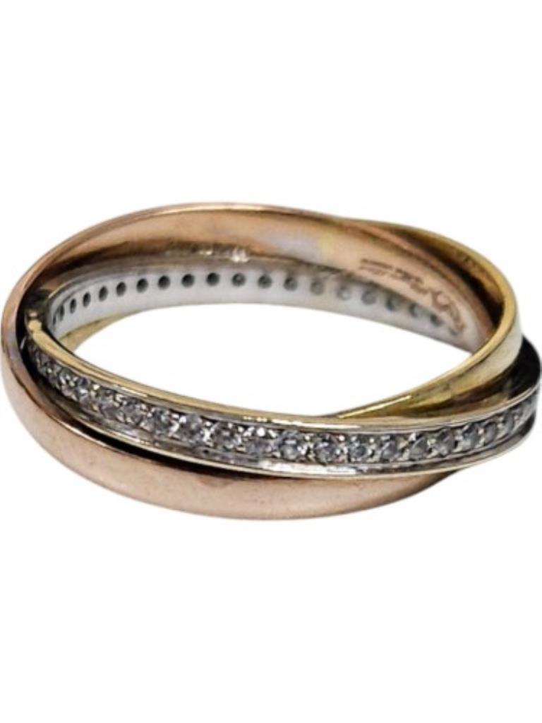 Anillo Oro Florentino C/p.s. Oro, 14 K, 2.90 Grs, Talla 5.5