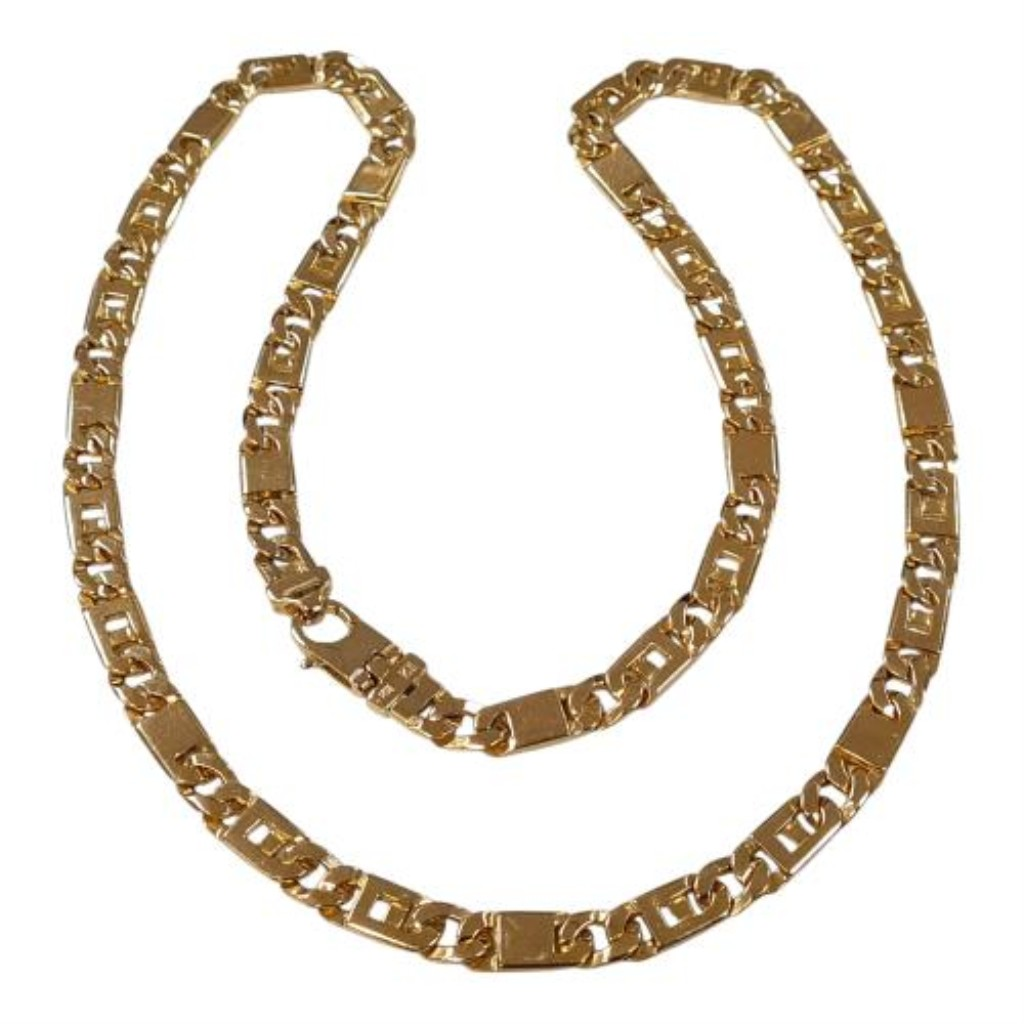 Cadena Eslabón Combinado Oro, 14 K, 62.30 Grs, Medida 60 Cm