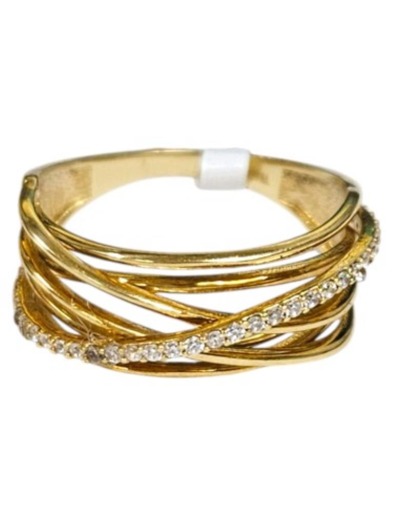 Anillo Churumbela Oro, 10 K, 3.20 Grs, Talla 8