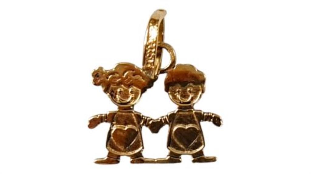 Dije Niños Oro, 10 K, 0.40 Grs