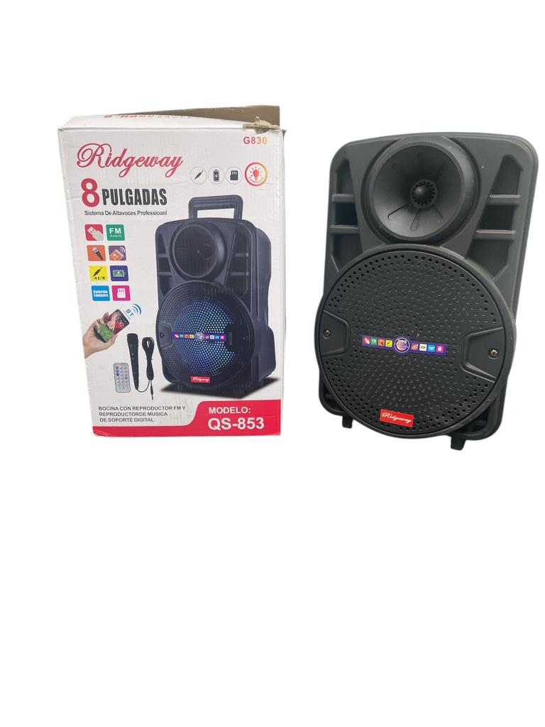 Bocina Amplificada 8" Rigeway