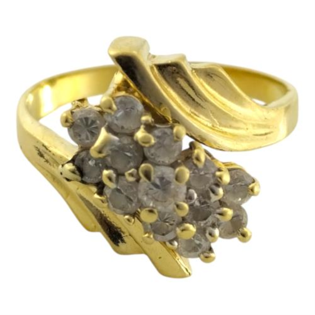 Anillo Con P.s. Oro, 14 K, 5.00 Grs, Talla 9.5