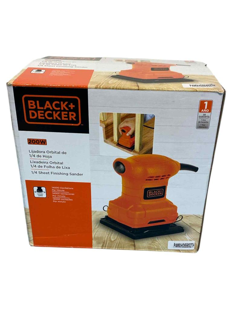 Lijadora De Hoja/ Cuadrada Black And Decker