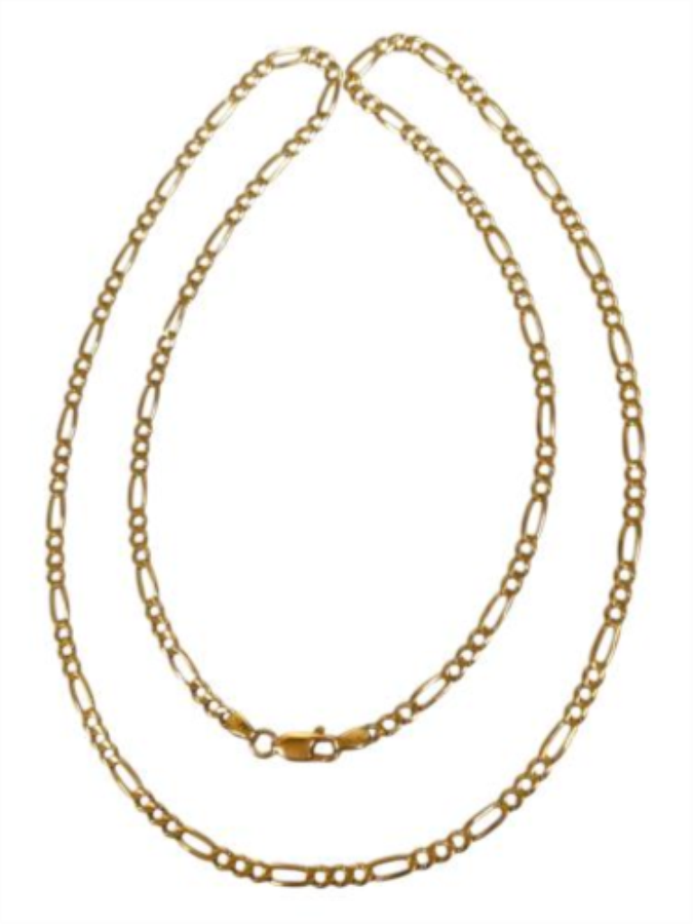 Cadena Cartier Oro, 14 K, 8.20 Grs, Medida 60 Cm