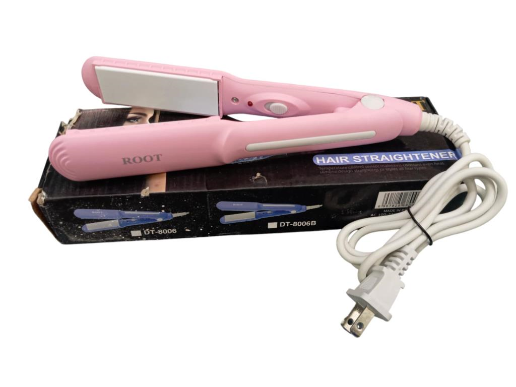 Plancha Alaciadora Para El Cabello De Ceramica Root Root