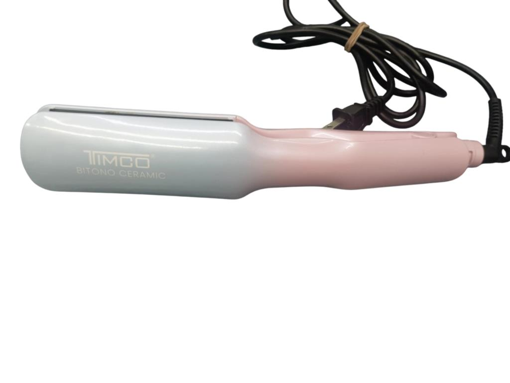 Plancha Alaciadora Para El Cabello De Ceramica Timco Timco