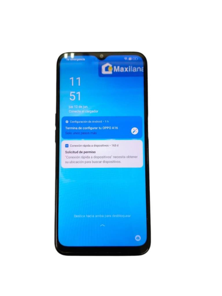 Celular A16 Oppo, 64gb, Libre, Ram 3gb