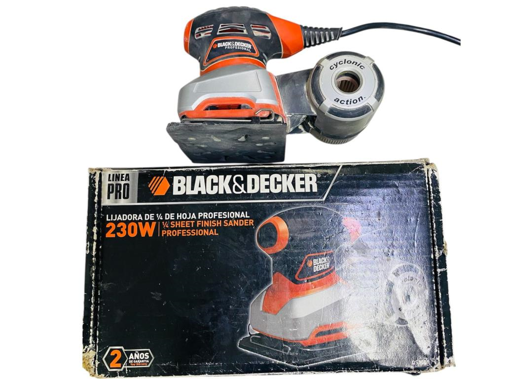 Lijadora De Hoja/ Cuadrada Black And Decker