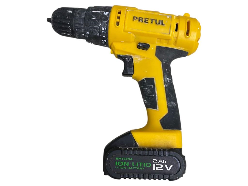 Taladro Inalambrico 12v Pretul