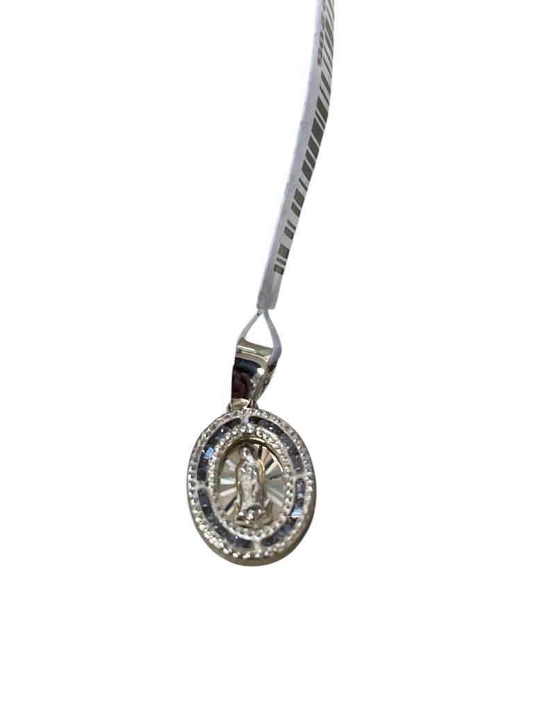 Medalla Virgen Oro, 10 K, 0.50 Grs