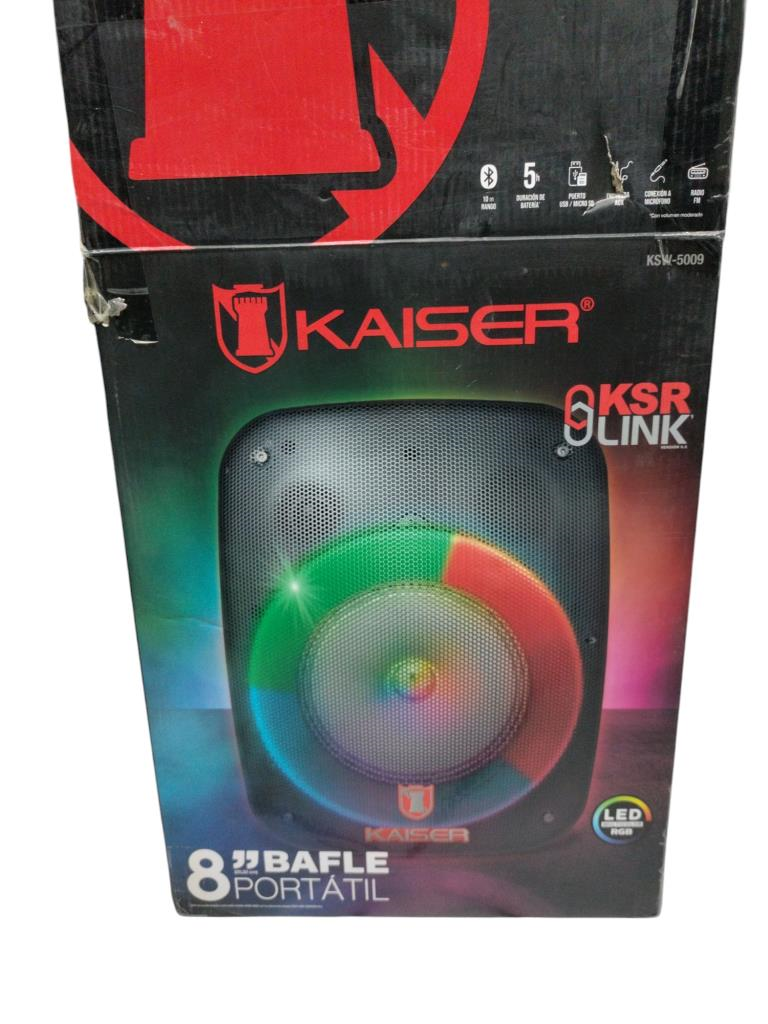 Bocina Amplificada 8" Kaiser (ksr)