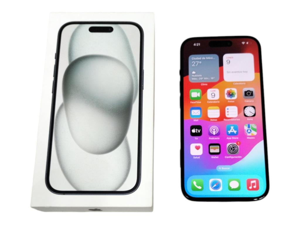 Celular Iphone 15 Apple, 128gb, Telcel, Ram 6gb