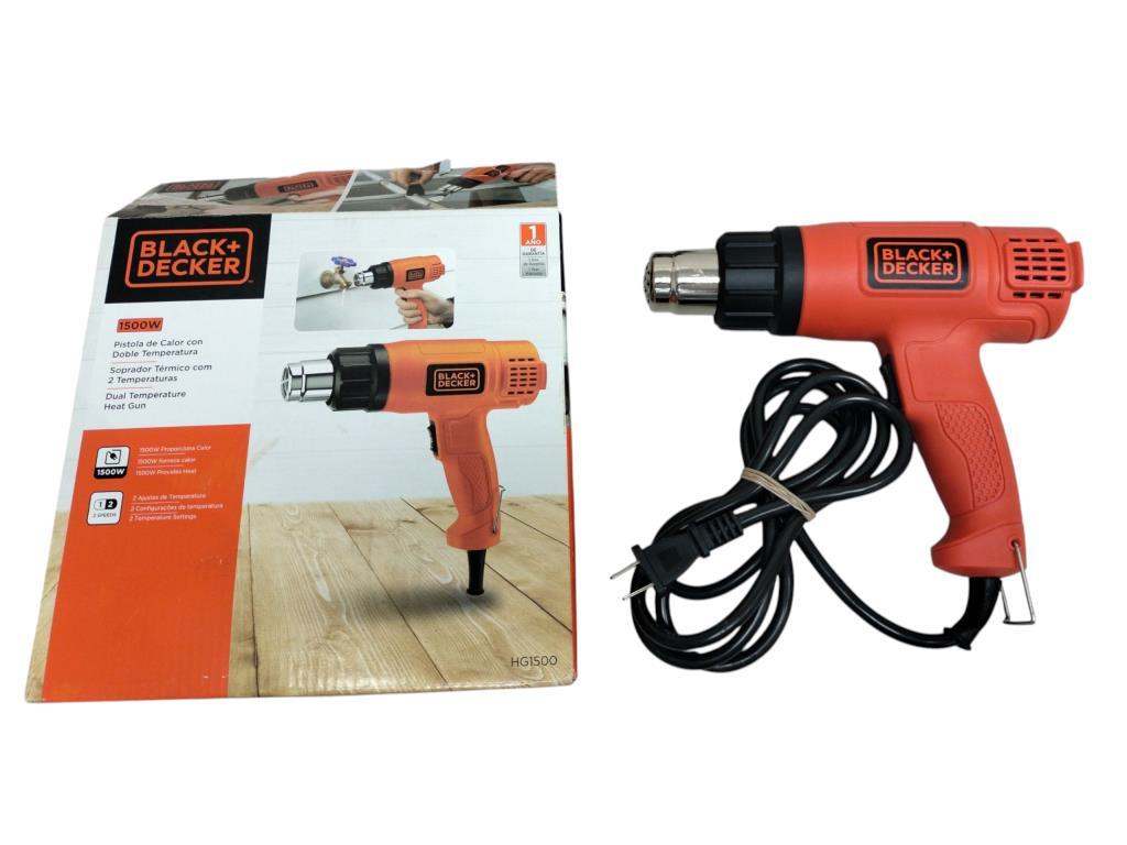 Herramienta Eléctrica Pistola De Calor Black And Decker