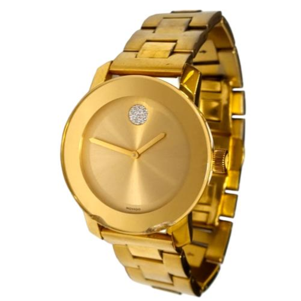   Reloj Movado Bold Mica Quebrada Y Extensible Deschapado 