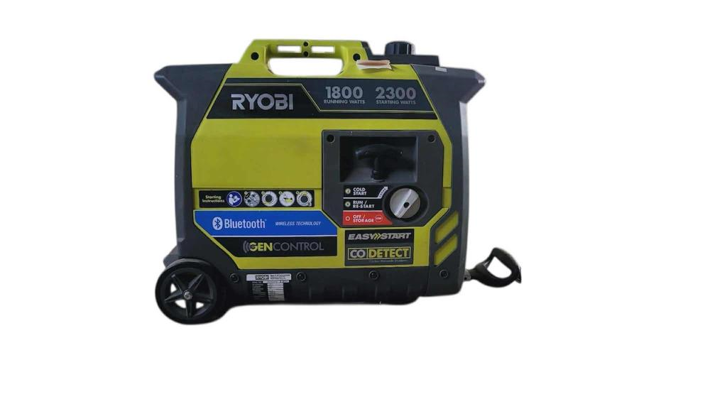 Planta De Luz 1000w A 2499w Ryobi, 4hp, 110v