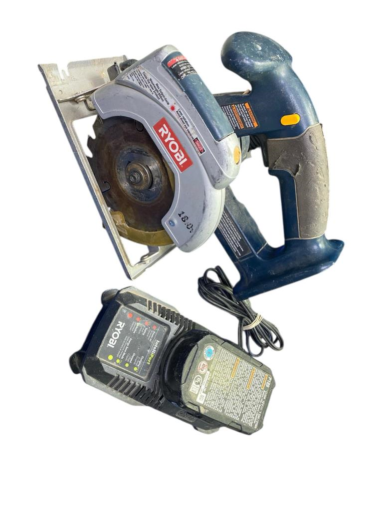 Sierra Circular Inalambrica Ryobi, 18v, 5 1/2"