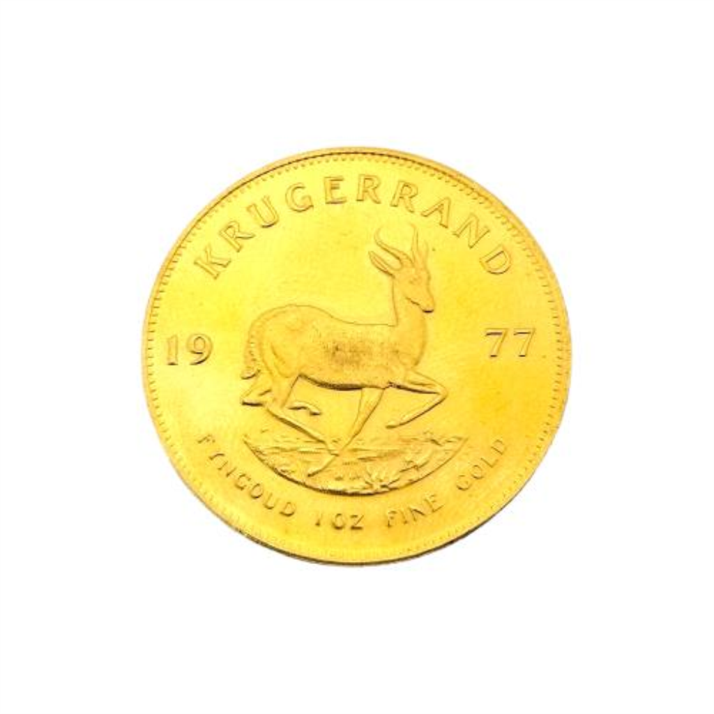 Monedas Sudafricana Fyngoud Krugerrand 1 Oz Fine Gold Oro, 22 K, 33.90 Grs