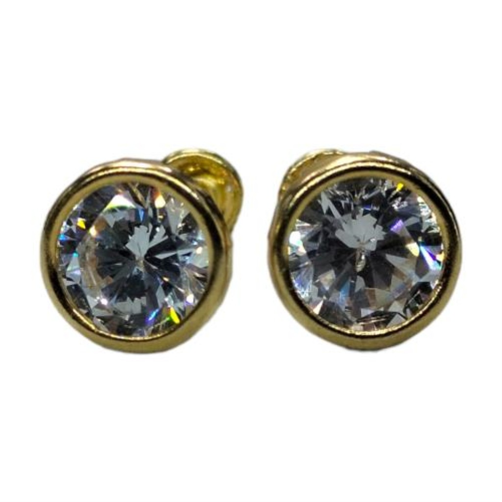 Par De Broqueles Broqueles 2026604 Oro, 10 K, 0.01 Grs