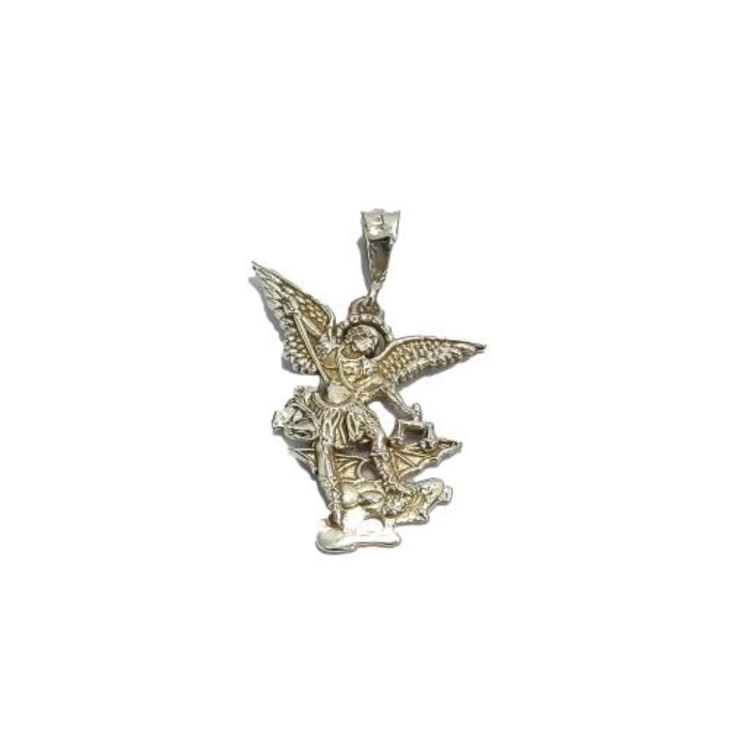 Dije Ángel San Miguel Arcangel Plata, 925 K, 4.70 Grs