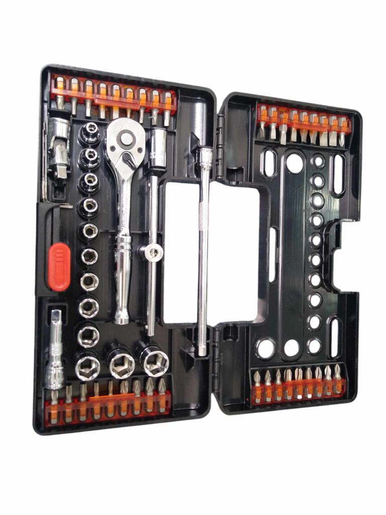 Caja De Herramientas 50 Pzs Power Torque