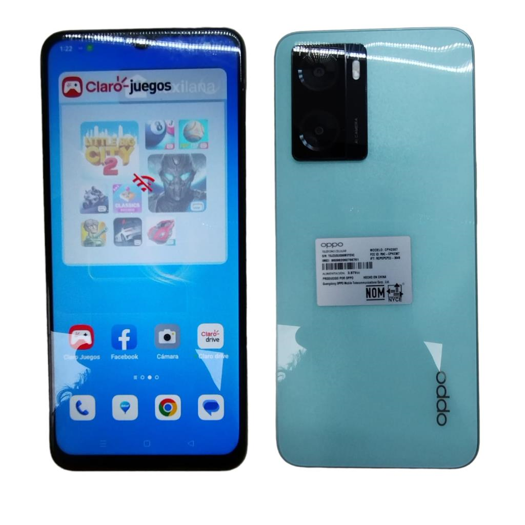 Oppo A57s 4GB/128GB Azul - Teléfono móvil