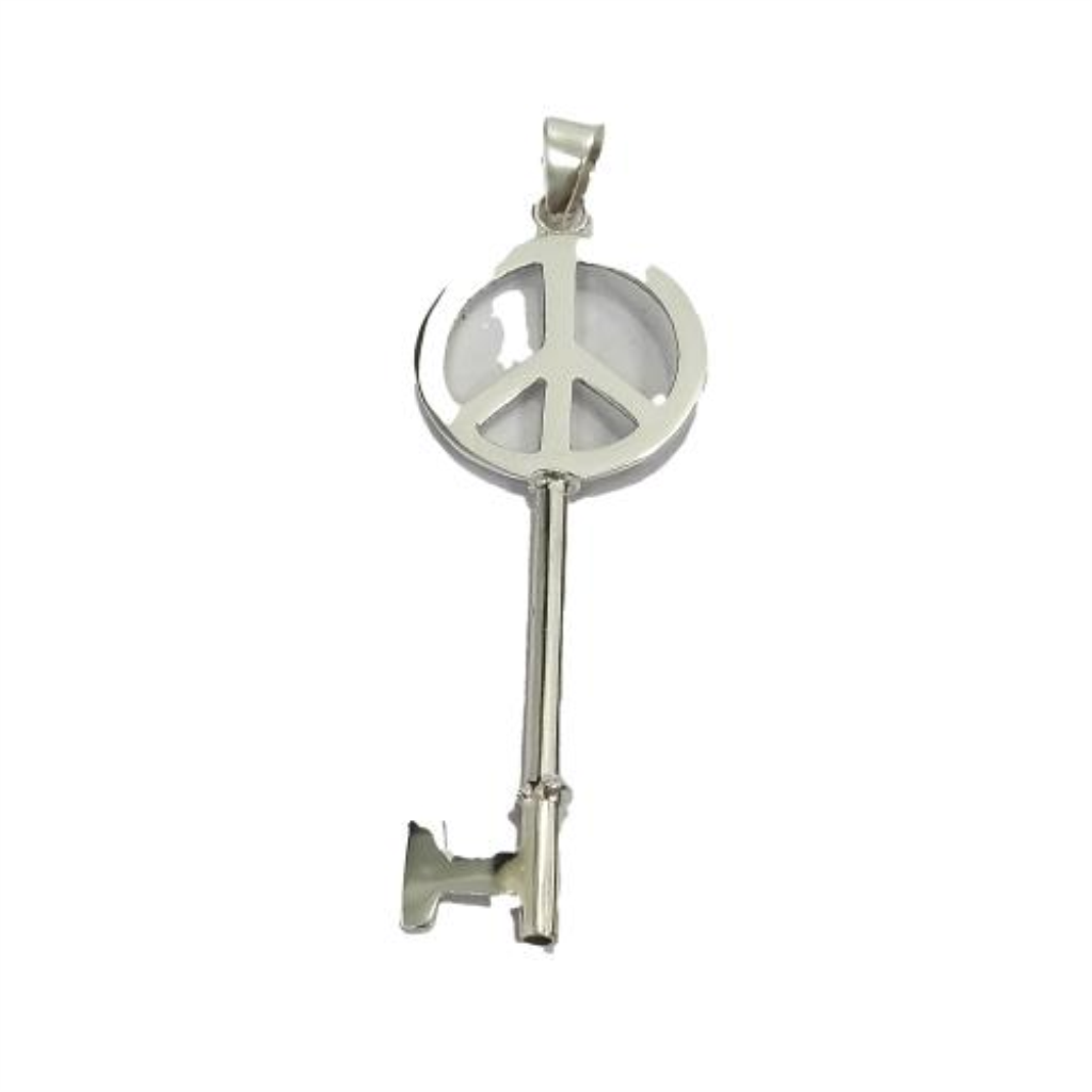 Dije Llave Plata, 925 K, 7.40 Grs