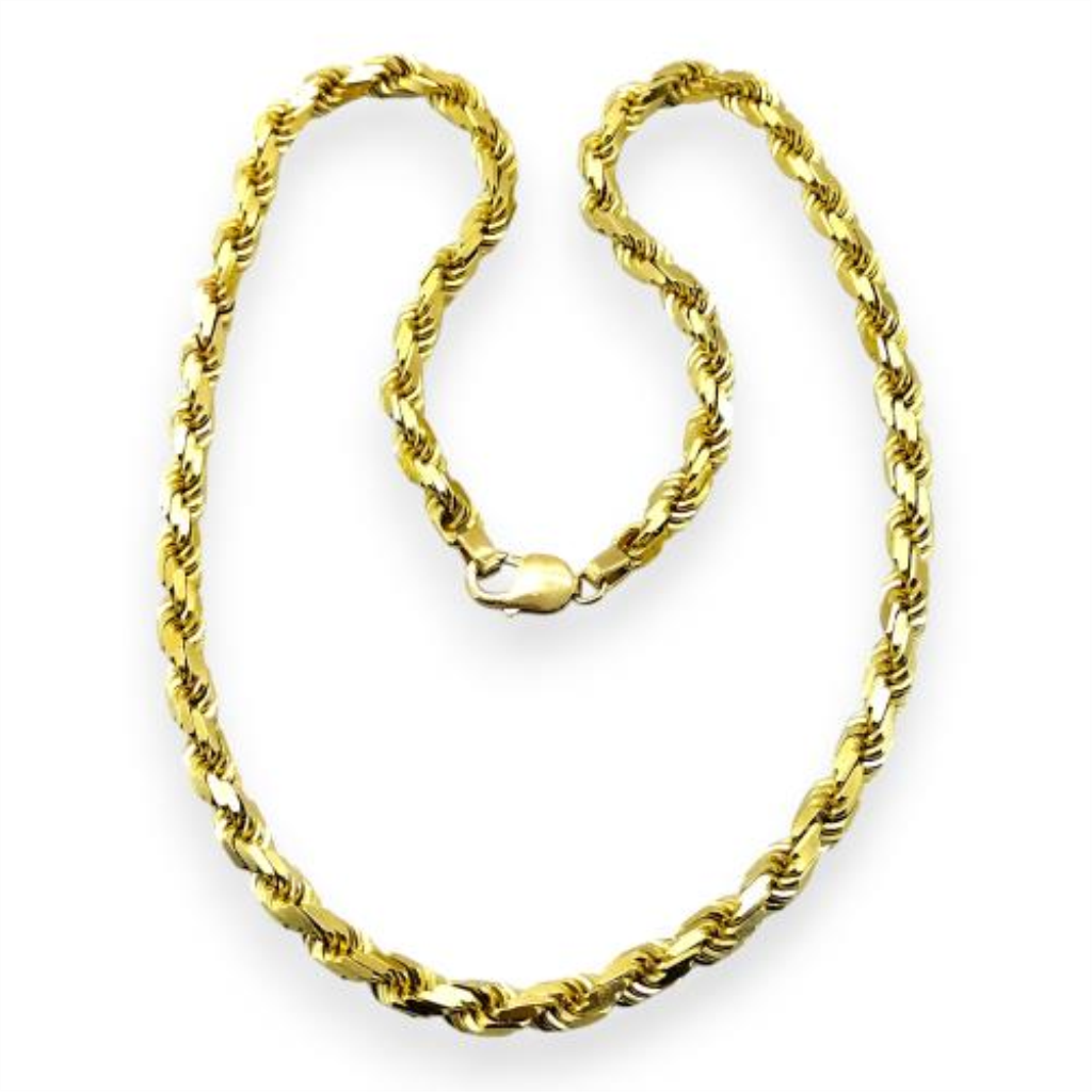 Cadena Torzal Oro, 18 K, 117.30 Grs, Medida 57 Cm