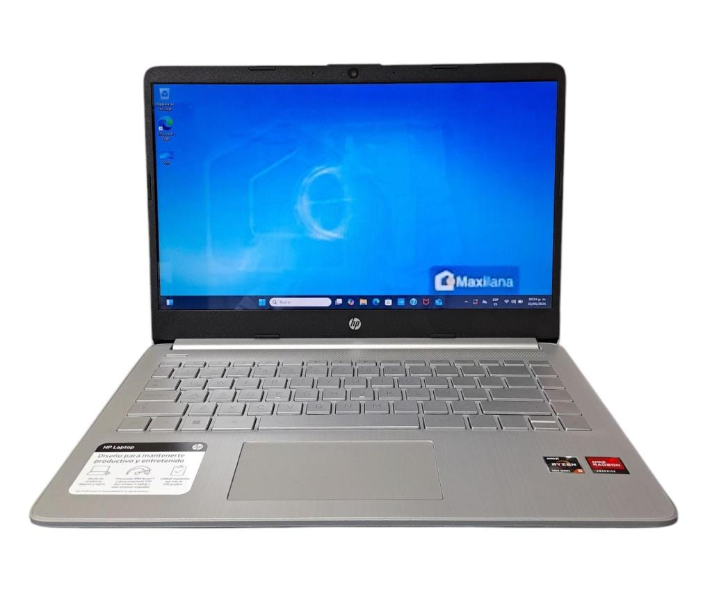 Computadora Laptop Hp, Generación 5th, Amd, Ryzen 5, Ssd 240/256gb, Memoria Ram 8gb, Radeon Graphics