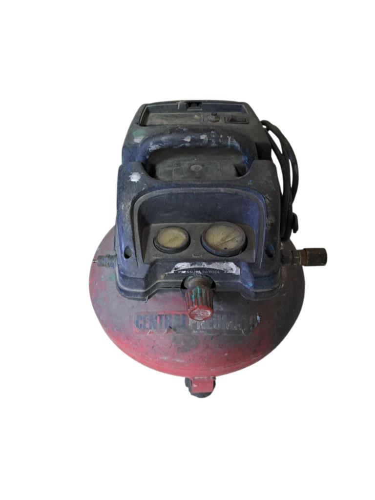 Compresor De 1 Gal (4l) Central Pneumatic, Tipo Hamburguesa