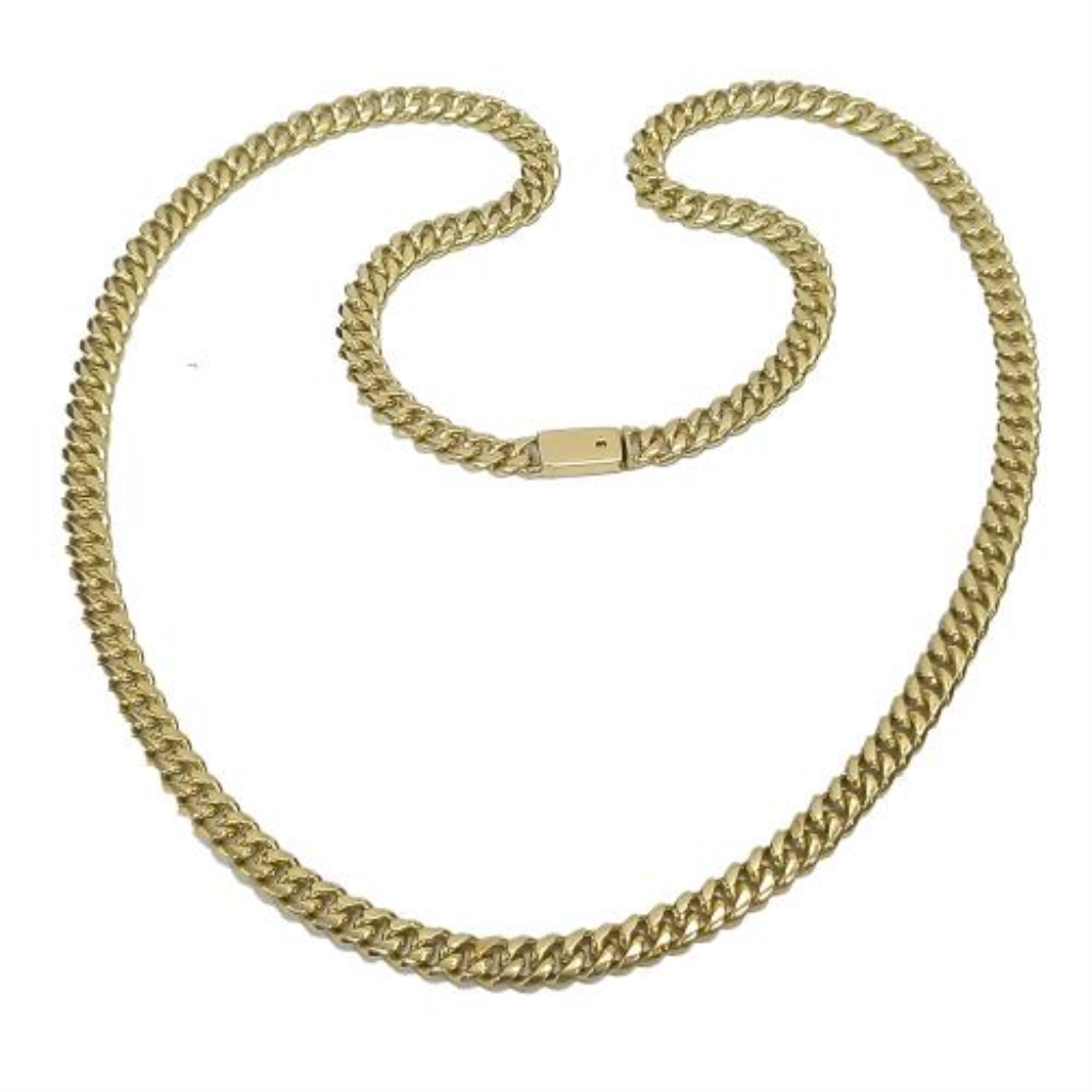 Cadena Barbada Oro, 14 K, 89.10 Grs, Medida 65 Cm