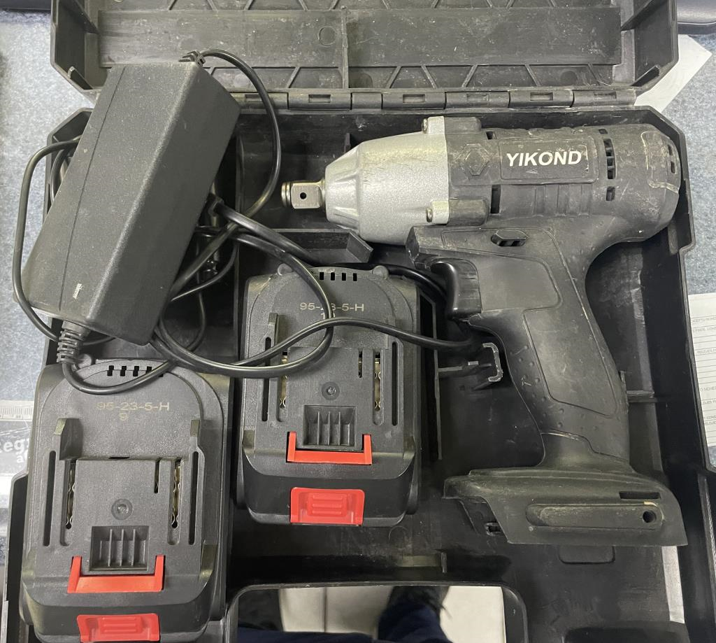 Pistola De Impacto Inalambrica Yikond, 20v