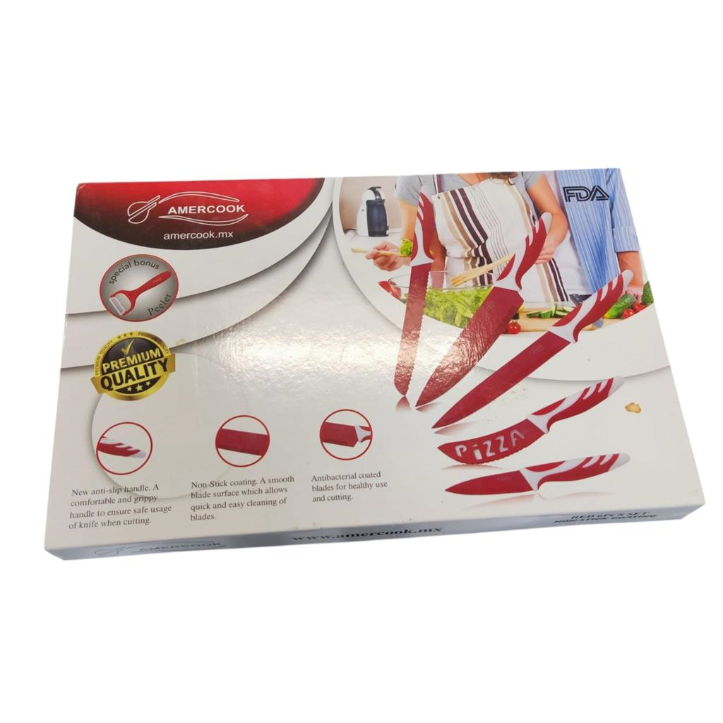 Juego De Cuchillos Amercook