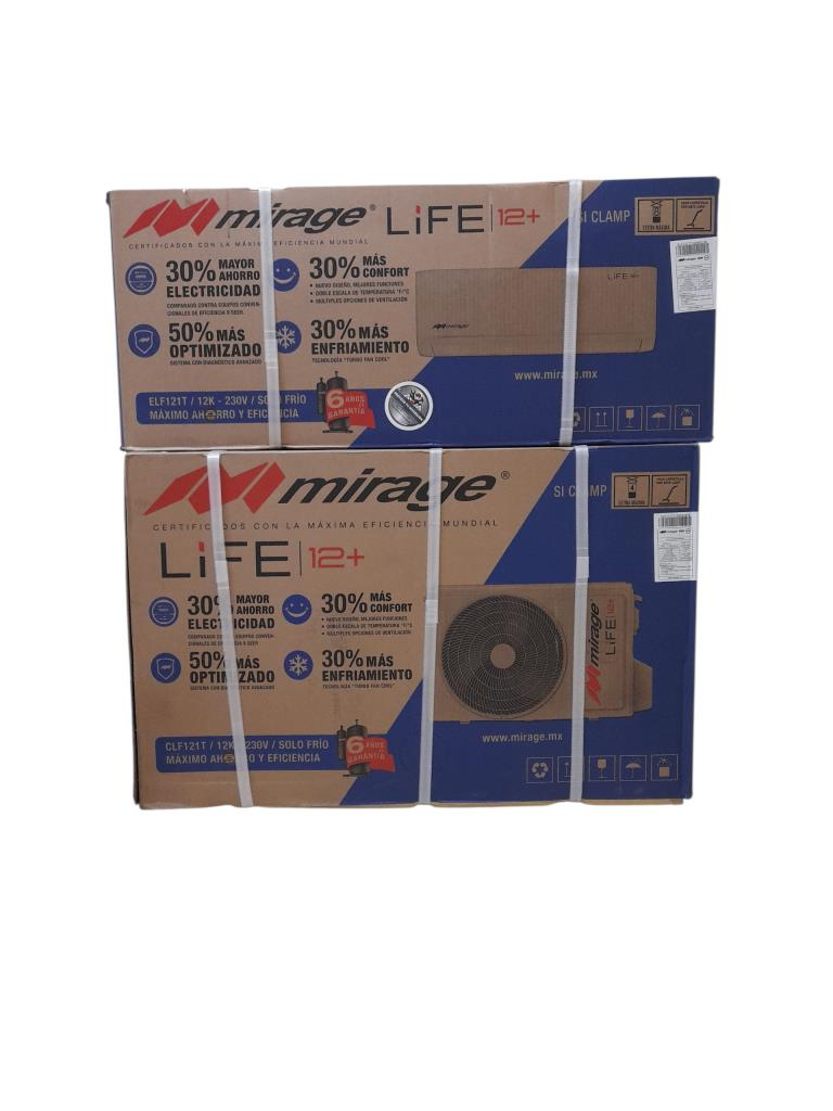 Aire Acondicionado Minisplit 1 Tonelada Mirage, 220 V