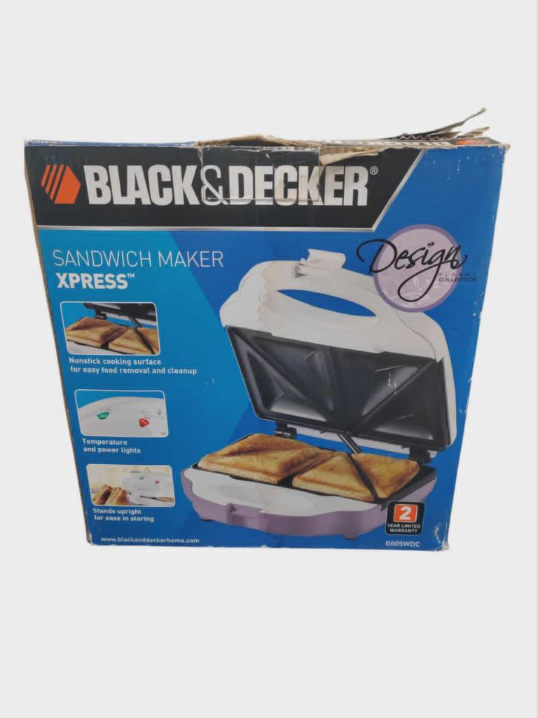 Sandwichera Black And Decker