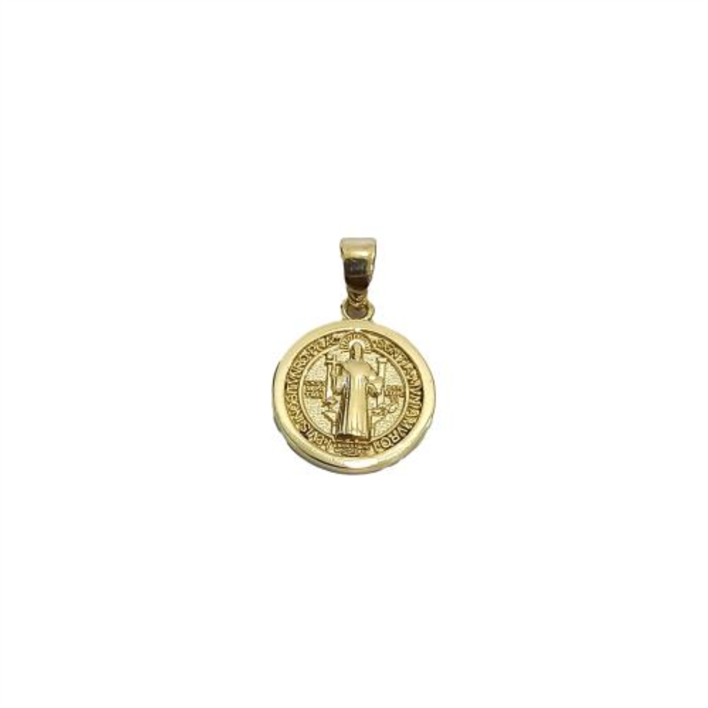 Medalla San Benito Oro, 10 K, 1.30 Grs