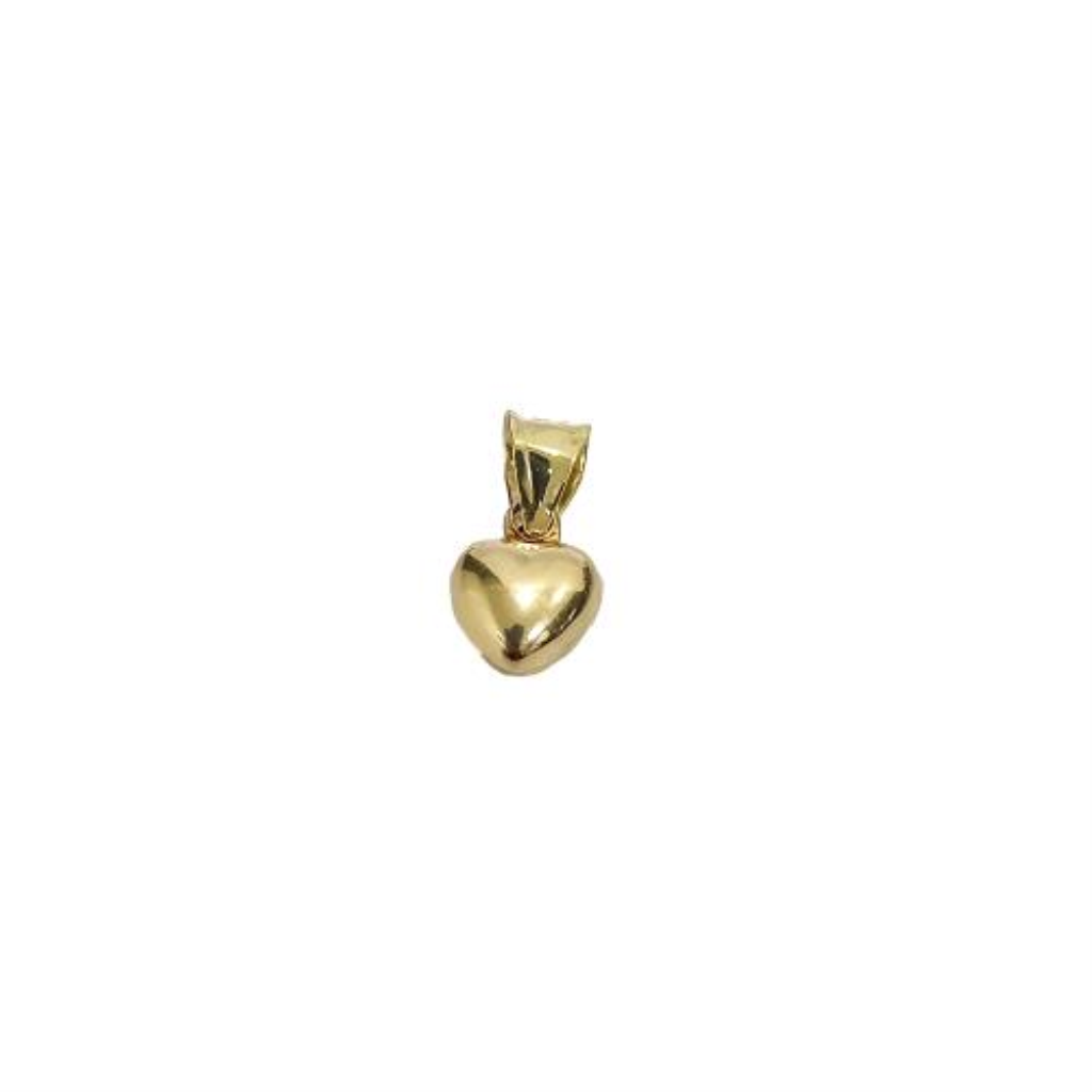Dije Corazón Mini Oro, 10 K, 0.30 Grs